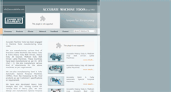 Desktop Screenshot of accuratelathe.com
